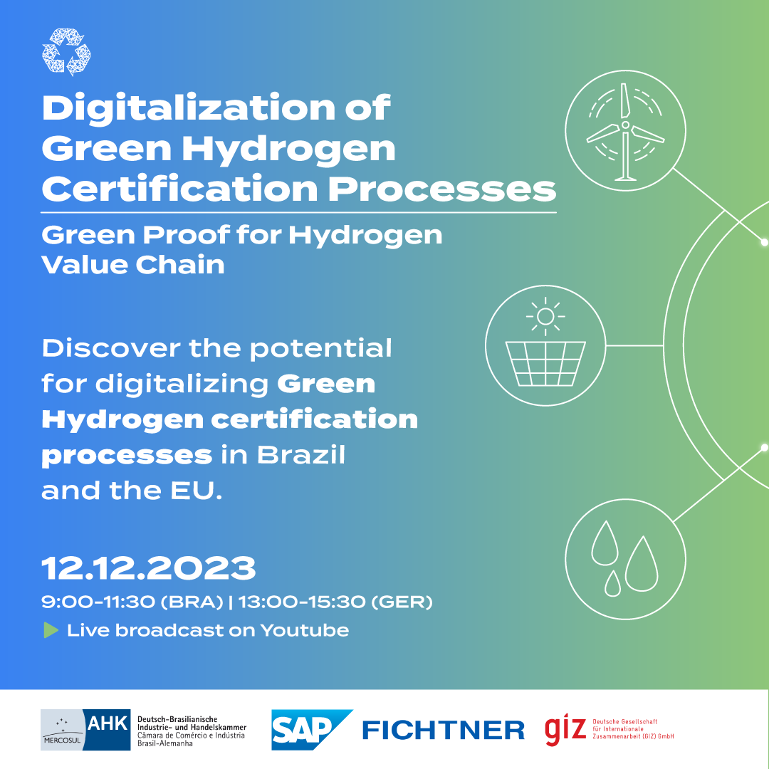 Digitalization of Green Hydrogen Certification Processes – Green Proof for Hydrogen Value Chain